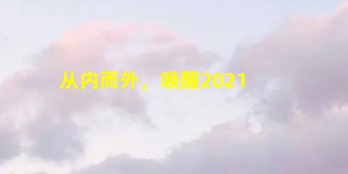 从内而外，唤醒2021